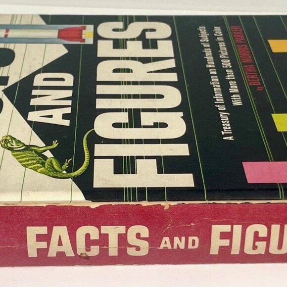 Golden Book Facts and Figures circa 1962 by Bertha Parker Vintage Retro Book - Picture 3 of 5